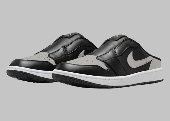 Men's Air Jordan 1 Mule Golf 'Shadow' Shoes 0746